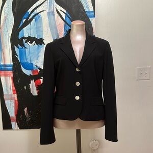 Ralph Lauren classic black blazer women’s size 8